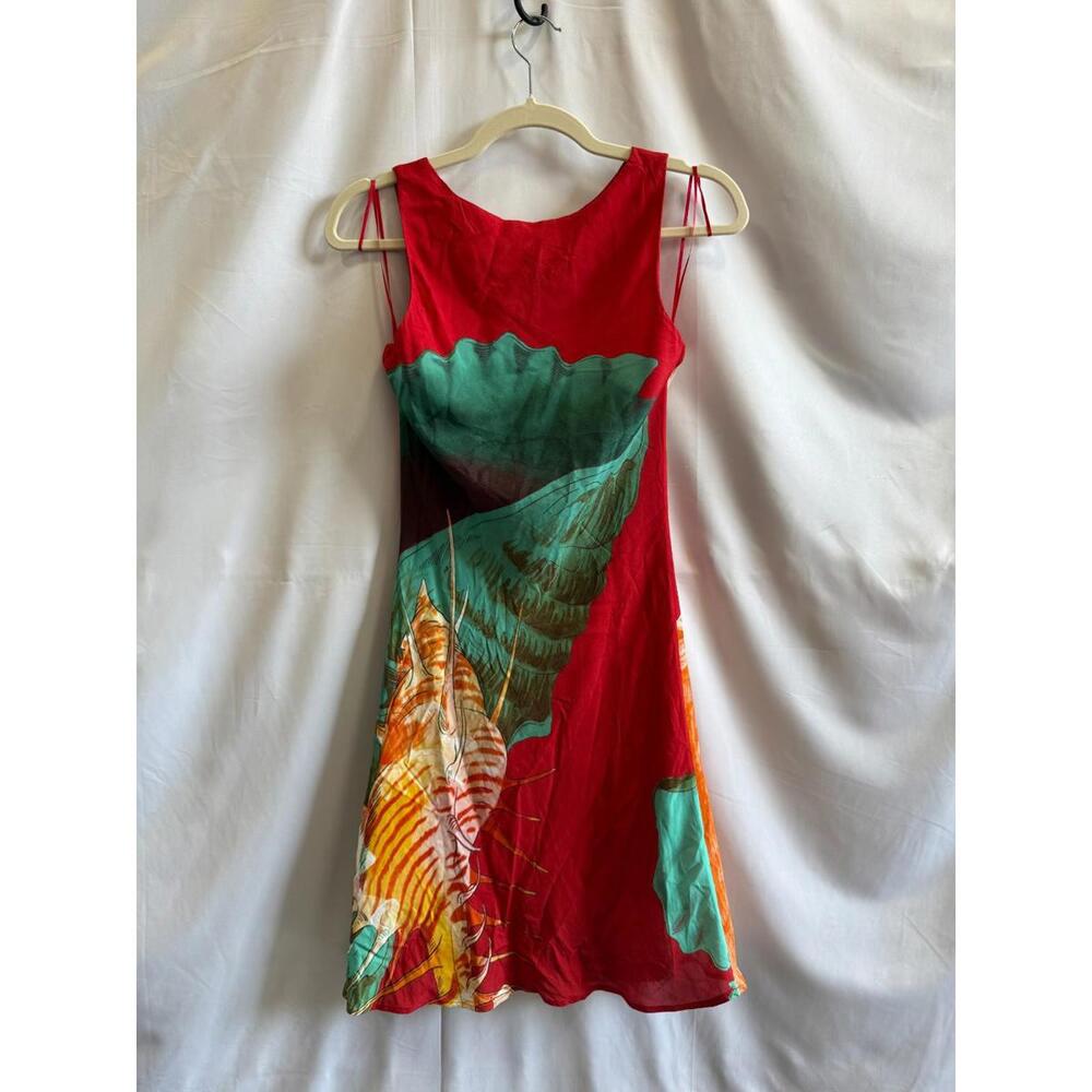 Muma World Murex Electra Bias Mini Dress Size XS Multicolored - Picture 3 of 5